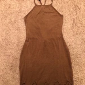 Tan dress
